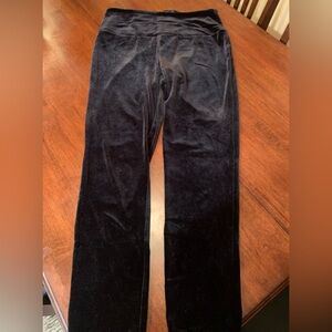 Gorgeous brand new Bebe Midnight softest Velvet pants, size M, limited edition